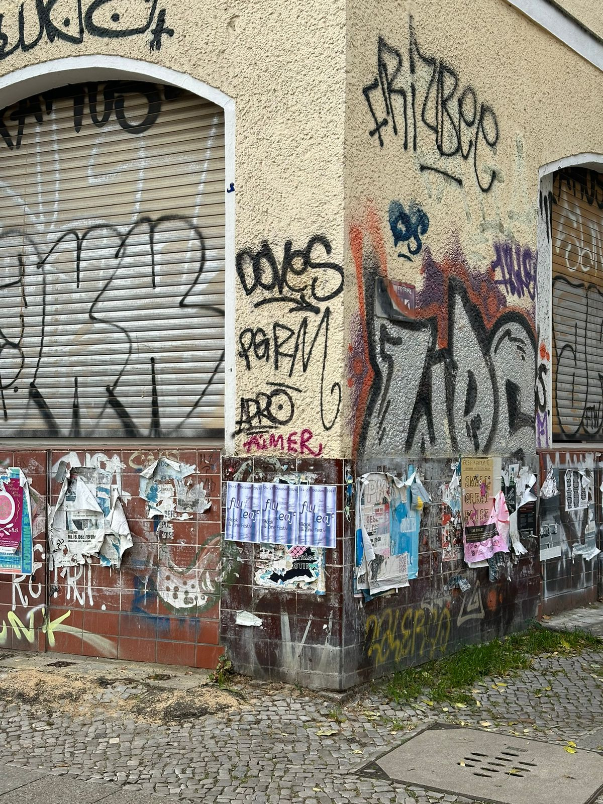 FLYLEAF 2024 posters installed in Berlin