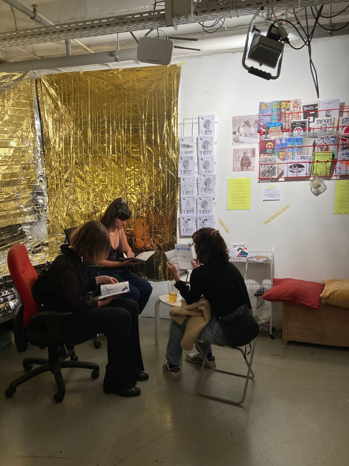 Permanence dans les locaux de l'Usine, 19 mai 2024