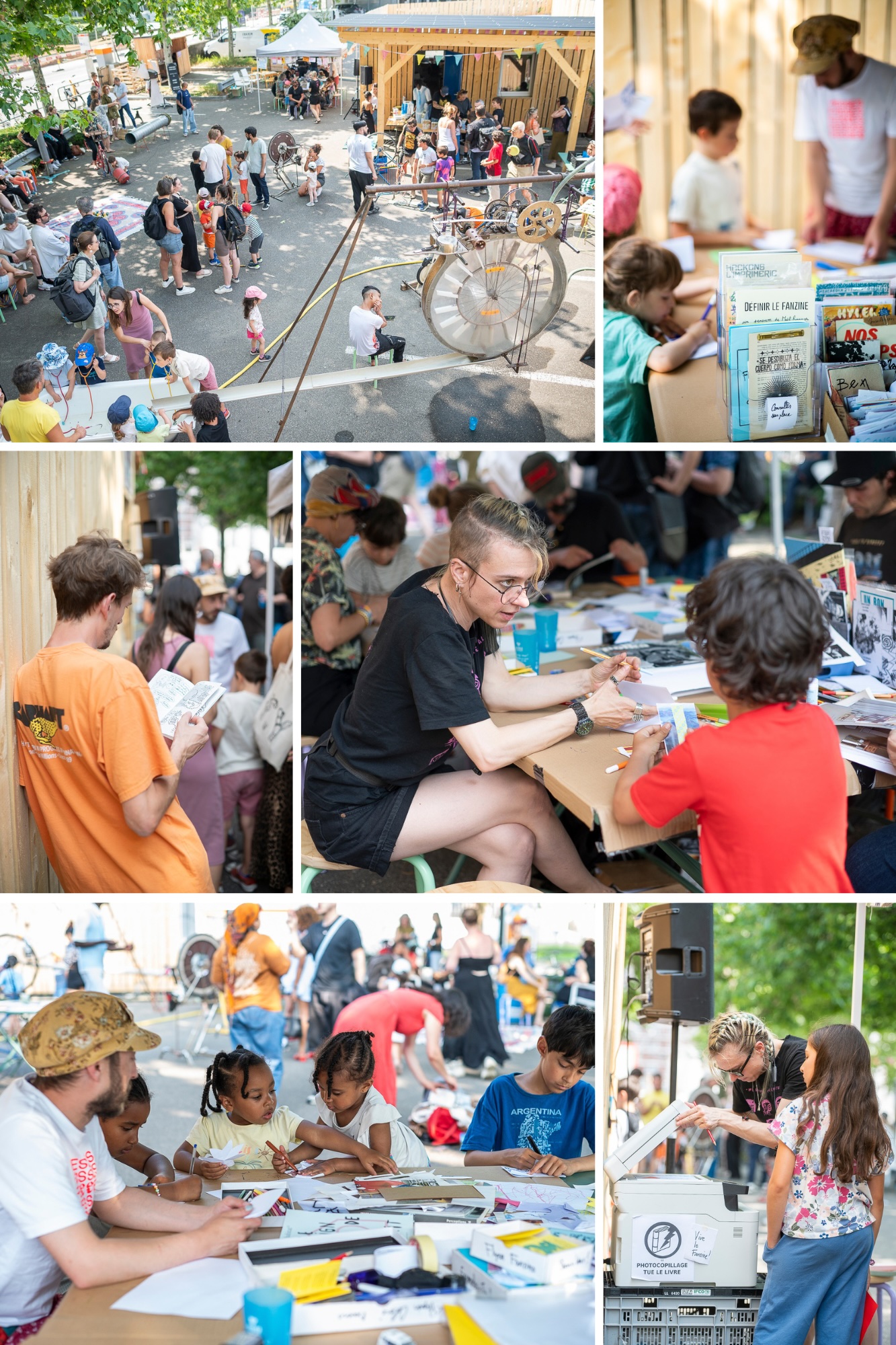 Inauguration du Quatre avec l’association Topos, juin 2025