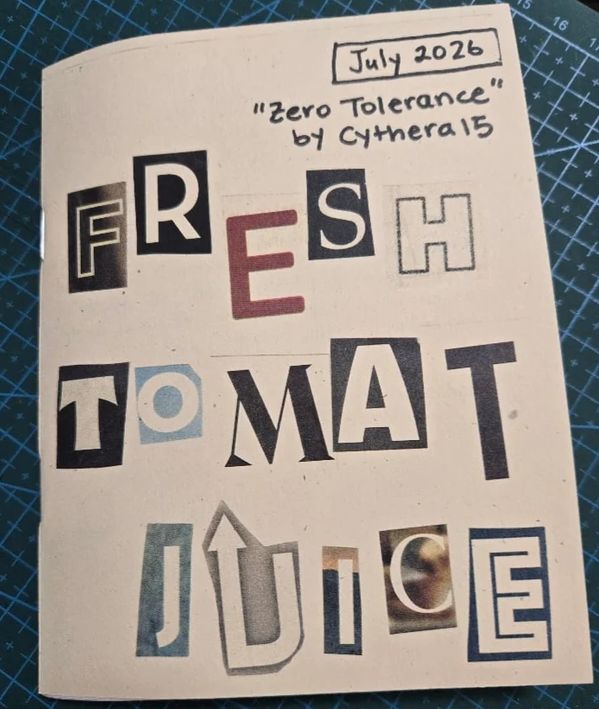 Fresh Tomato Juice: Zero Tolerance cover