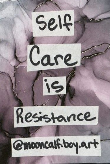 Self Care is Resistance cover