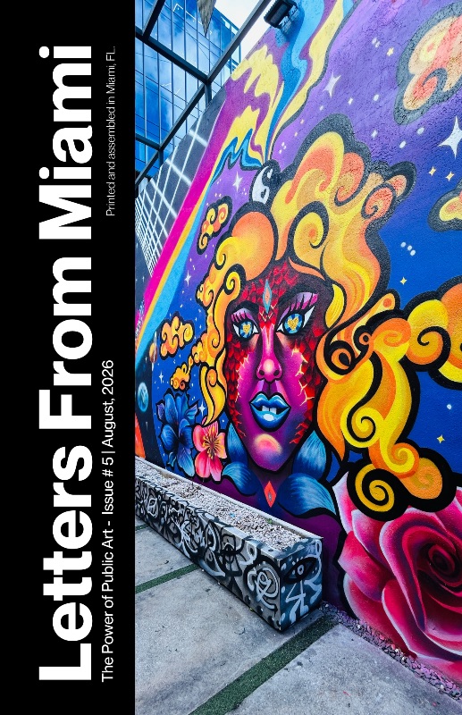 Letters From Miami - Issue #5 (The Power of Public Art) cover