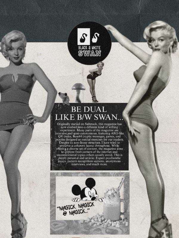 Black & White Swan Issue #3 cover