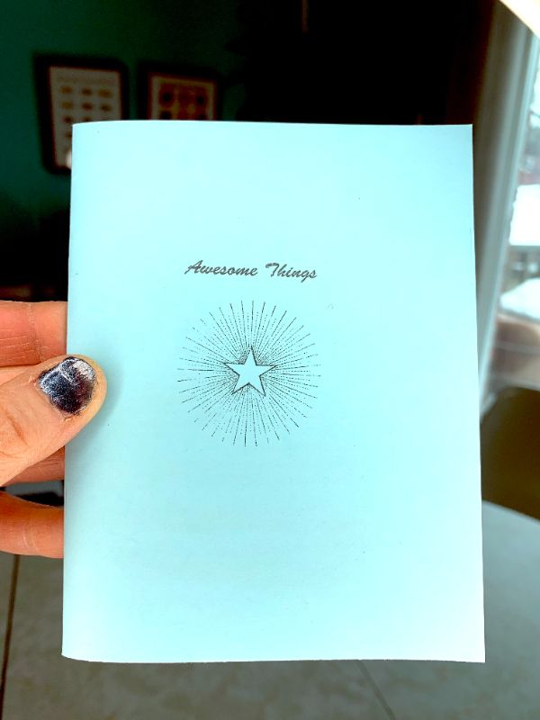 Awesome Things #1 cover