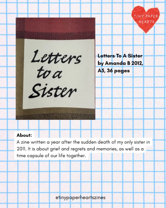 Letters To A Sister by Amanda B cover