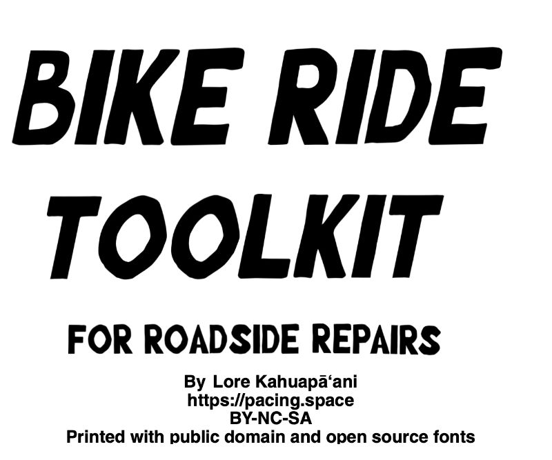 Bike Ride Toolkit cover