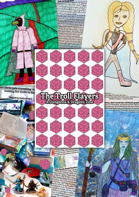 The Troll Flayers: A Dungeons & Dragons Zine cover