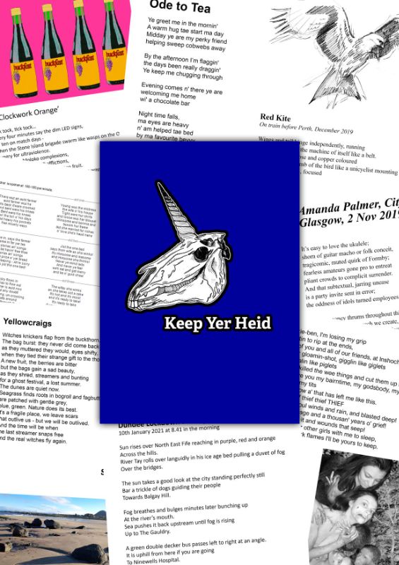 KEEP YER HEID! A Scottish Poetry Zine cover