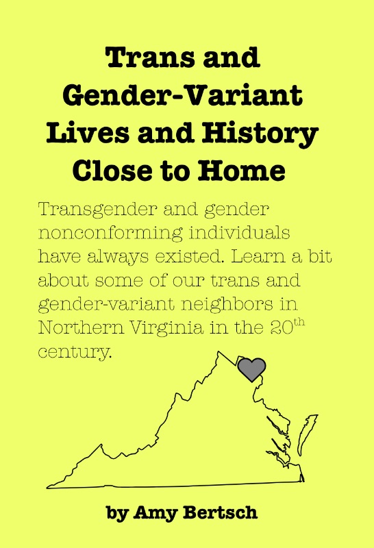 Trans and Gender-Variant Lives and History Close to Home cover