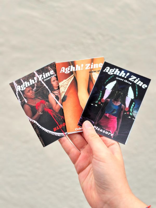 Aghh! Zine Mini-zines versions cover