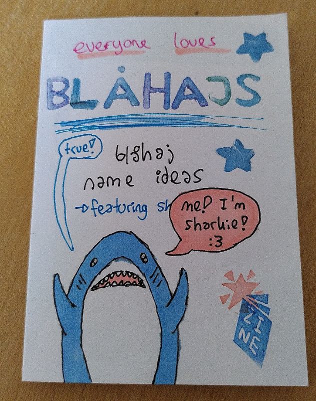 everyone loves Blåhajs cover