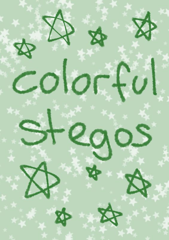 colorful stegos cover