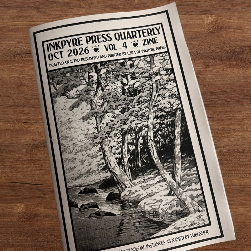 Inkpyre Press Quarterly, Vol 4 cover
