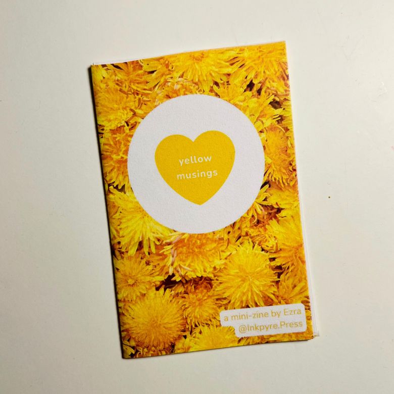 Yellow Musings: a Mini Zine cover