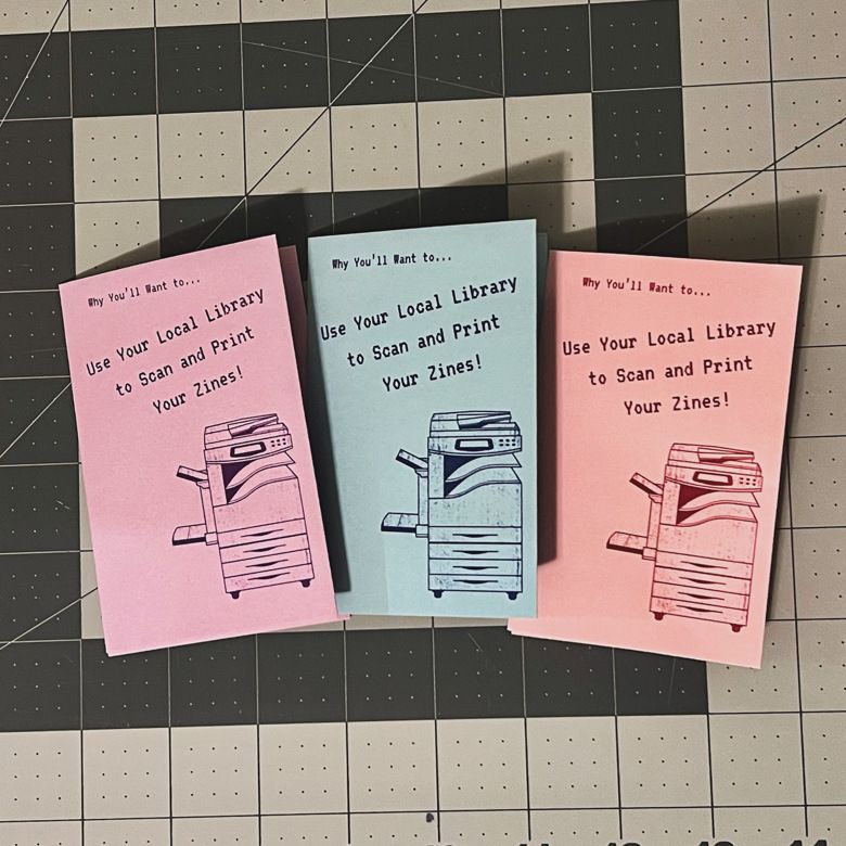 Use Your Local Library to Scan and Print Your Zines! cover