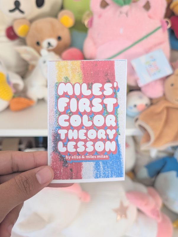 miles' 1st color theory lesson cover