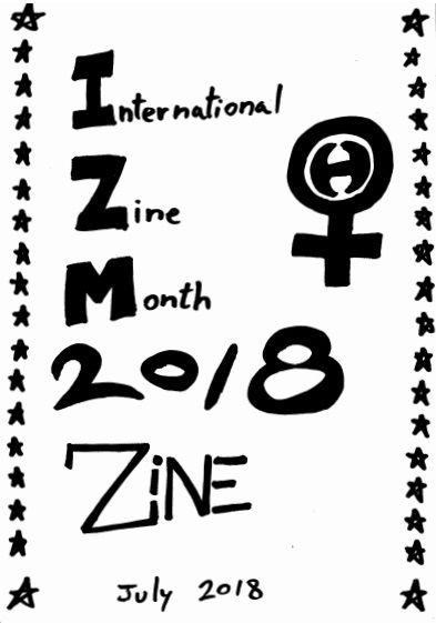 International Zine Month 2018 cover