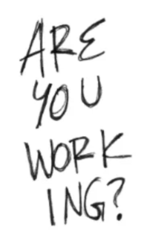 Are You Working? cover