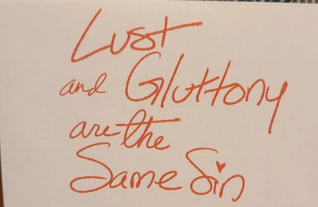Lust and Gluttony Are the Same Sin cover