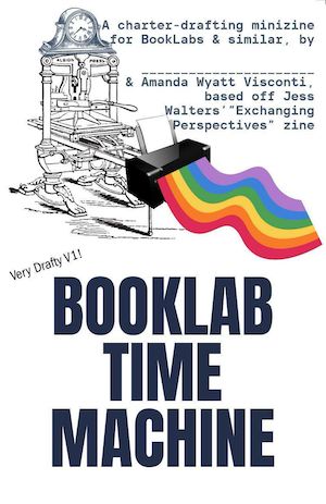 (Free zine!) BookLab Time Machine: Minizine cover